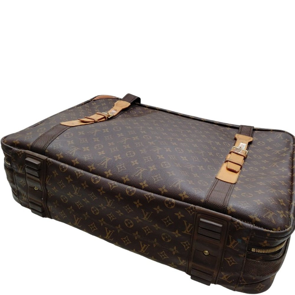 033360P Louis Vuitton Travel Bag Satellite 65 Brown Monogram - Picture 3 of 9